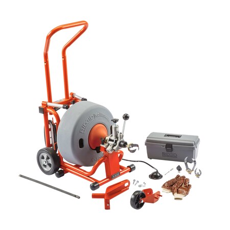 Ridgid Machine with 5/8" (16 mm) Pigtail & Standard Accessories 95737